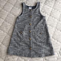 ZARA ツイード ジャンバースカート 116cmのサムネイル