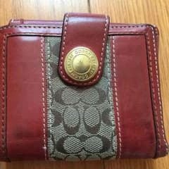 COACH 二つ折り財布 usedのサムネイル