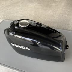 ホンダ CD125T フューエル燃料タンク（10L）ブラック塗装、給油