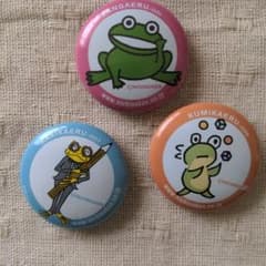 日能研 カエル 缶バッジ - メルカリ