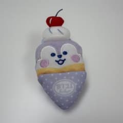BT21 봉제인형 배지 Light stick charm2 MANG
