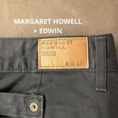 MARGARET HOWELL EDWIN チノパン W28 L26 グレーのサムネイル