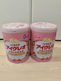 グリコ アイクレオ バランスミルク 800g×2缶のサムネイル
