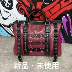 高品質6STORAGE 4WAY VISUAL BAG【RED×BLACK】のサムネイル