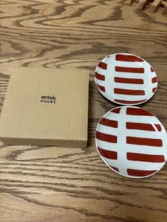artek ストライプ皿 2枚セットのサムネイル