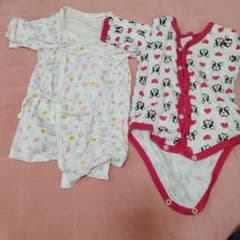 ロンパース2点セット 綿100% 50-60cm, 60cmのサムネイル
