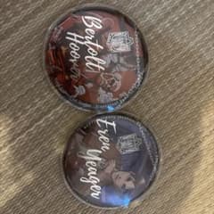 Attack Titan Can Badge Set (Eren & Bertholdt, 2 types)