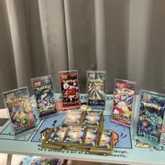 ポケモンカード未開封パック6枚セット オマケ付き - メルカリ