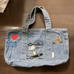 ルートート デニムトートバック スヌーピー  ROOTOTEのサムネイル