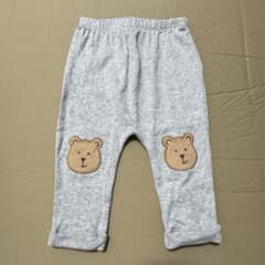 baby gap ベビーパンツ グレー クマ刺繍6〜12monthのサムネイル
