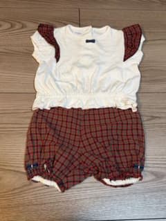 familiar かぼちゃパンツ トップス 80サイズ ファミリアチェック