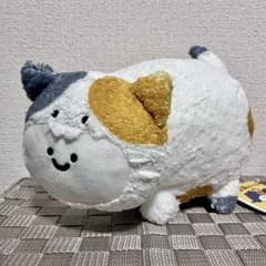 문구와 함께 고양이 가득 봉제 인형 BIG 문구 씨