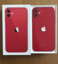 SIMフリー】Apple iPhone 11 64GB レッド - メルカリ