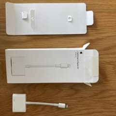 純正　Apple Lightning to Digital AV Adapterのサムネイル