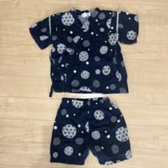 キッズ　甚平　110 男の子のサムネイル