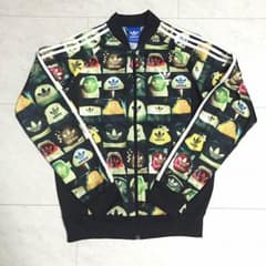 アディダス オリジナルス ジャージ ヒールタブ スニーカー 総柄のサムネイル