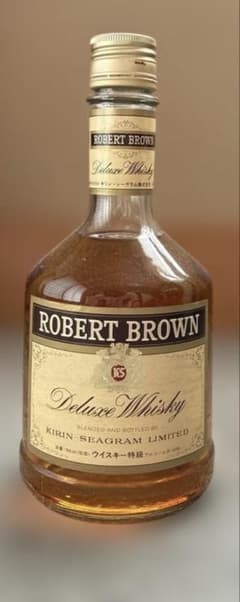 古酒 ROBERT BROWN Deluxe Whisky 750ml - メルカリ