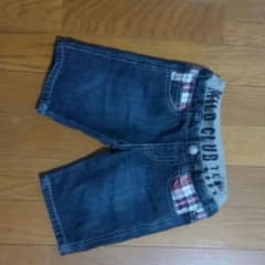デニムハーフパンツ　100センチのサムネイル