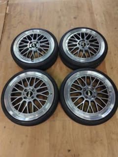 レグザス１７インチホイールセット軽自動車で使用してました5.5Jインセット+45 レグザス17インチホイールセット軽自動車で使用してました5.5Jイン