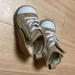 まんまるさん専用 コンバース BABY ALL STAR ベージュ 12.5cmのサムネイル