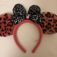 【希少】【お値下げ◎】Disney Resort ミニー カチューシャ ヒョウ柄のサムネイル