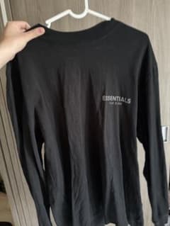 ESSENTIALS エッセンシャルズ ロンT 長袖Tシャツ 黒のサムネイル