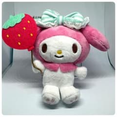 マイメロディ ぬいぐるみ キーホルダー いちご風船のサムネイル