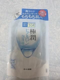 ロート製薬 極潤ヒアルロン泡洗顔 140mlのサムネイル