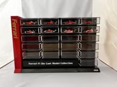 ダイドー Ferrari F1 コレクションケース 1/64ミニカー 8台セット