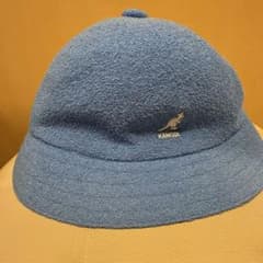 KANGOL バケットハット ブルー パイル地のサムネイル