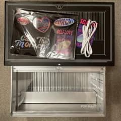 POPMART ルミナス コンテナボックス シルバー 【ステッカー未使用