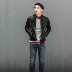 【forever21】ライダースジャケットＭサイズのサムネイル