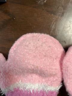 ハローキティ フリース手袋 ピンクのサムネイル
