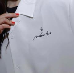 Mrs.GREEN APPLE オープンカラーシャツ オフホワイト (Lサイズ) LANDMARK IN HARAJUKU オープンカラーシャツ / オフホワイト – Mrs