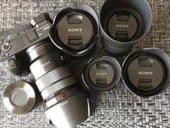 デン様専用 SONY α6500 ボディとレンズ　6本  値下げしました....のサムネイル