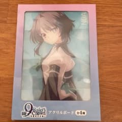 GIGO限定　9-nine-RulersCrown A4アクリルボード