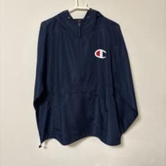 Champion ナイロンジャケット ネイビー ハーフジップのサムネイル