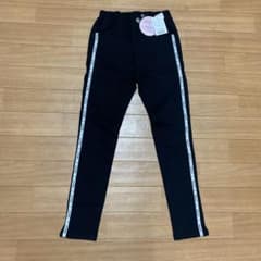 新品タグ付き　ALGY ブラック レギンス✖️スキニー　Mサイズのサムネイル