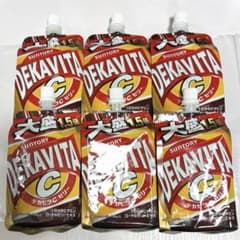 デカビタC ゼリー 大盛1.5倍 6個セット アミューズメント 菓子