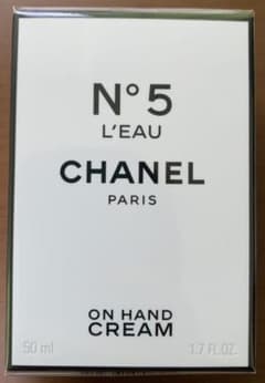 CHANEL シャネル ハンドクリーム N°5 L'EAU ロー 新品 未開封のサムネイル