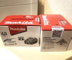 【早い者勝ち】Makita BL1860B 18V 6.0Ah バッテリー 2個のサムネイル