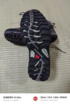 高山用トレッキングシューズ グレーのサムネイル