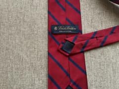 Brooks Brothers 레드와 네이비 스트라이프 넥타이