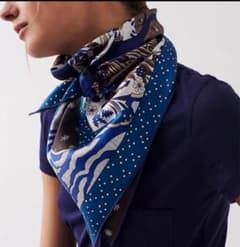 値引き中☆HERMES エルメス スカーフ カレ90 始まりの歌 - メルカリ