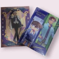​【名探偵コナン】下敷き 2枚セット（安室透 　 江戸川コナン＆服部平次）のサムネイル