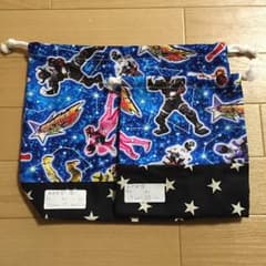 yaママ様専用☆キュウレンジャー お弁当袋コップ袋セット☆のサムネイル