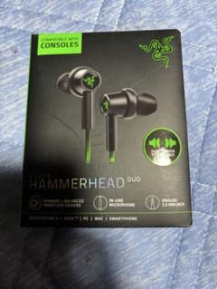 Razer Hammerhead Duo 有線イヤホンのサムネイル