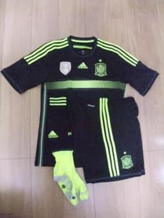 中古品です】スペイン代表 2014年ユニフォーム アウェイ Lサイズ