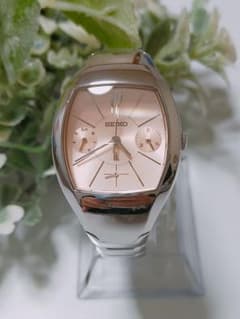 週末特価　SEIKO ルキア　ピンク　綺麗に磨き上げました(^^)のサムネイル