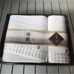 ゆかり様専用 箱なし 新品 今治 タオル 白銀のサムネイル